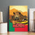 Personalised Benin Leopard Canvas Wall Art Stay True - Stay Wild