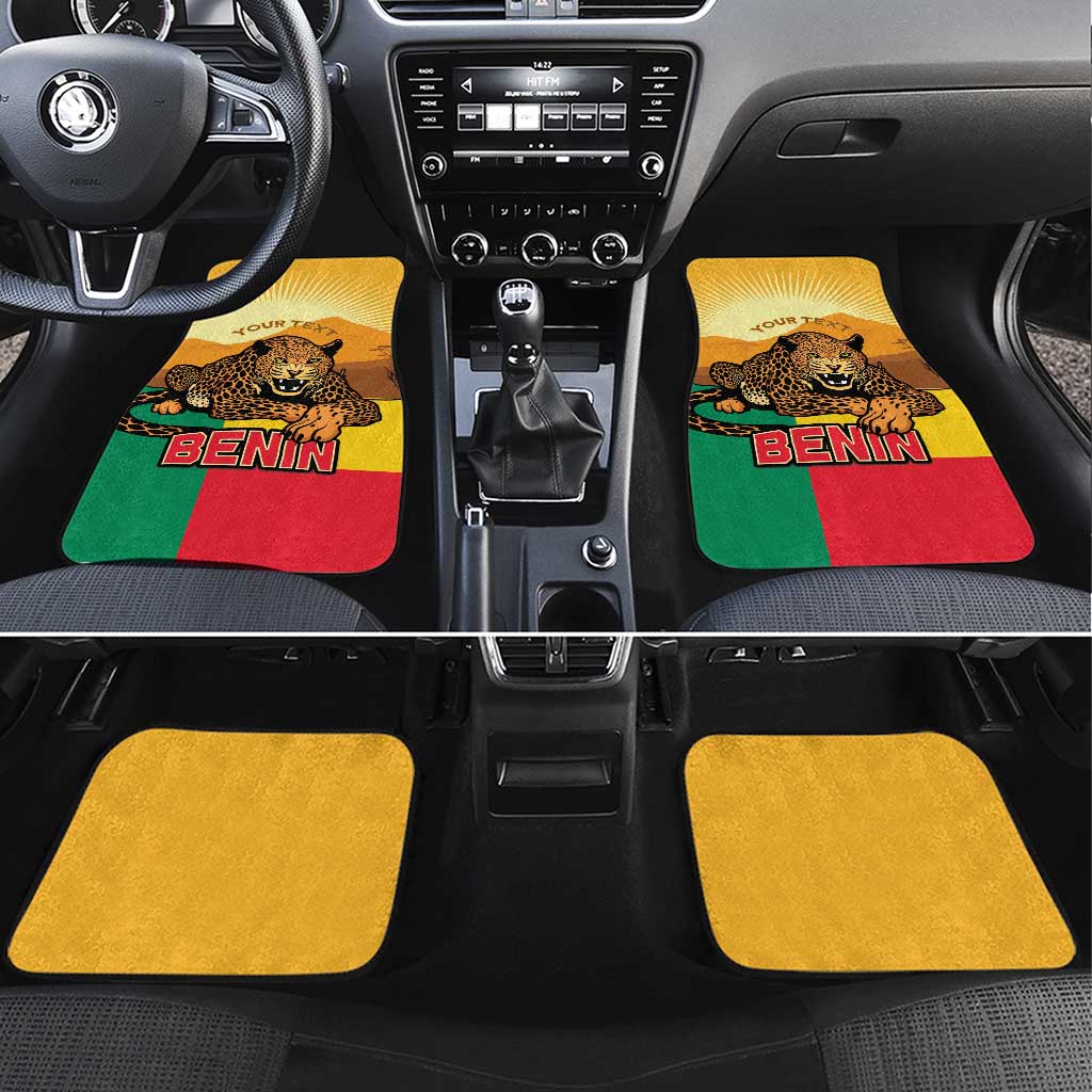 Personalised Benin Leopard Car Mats Stay True - Stay Wild