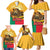 Personalised Benin Leopard Family Matching Mermaid Dress and Hawaiian Shirt Stay True - Stay Wild