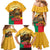 Personalised Benin Leopard Family Matching Mermaid Dress and Hawaiian Shirt Stay True - Stay Wild