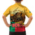 Personalised Benin Leopard Family Matching Puletasi and Hawaiian Shirt Stay True - Stay Wild