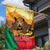 Personalised Benin Leopard Garden Flag Stay True - Stay Wild