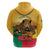 Personalised Benin Leopard Hoodie Stay True - Stay Wild