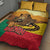 Personalised Benin Leopard Quilt Bed Set Stay True - Stay Wild