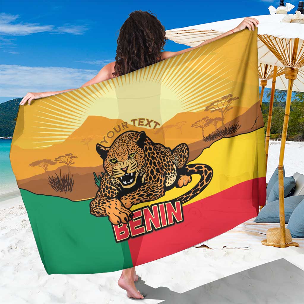 Personalised Benin Leopard Sarong Stay True - Stay Wild