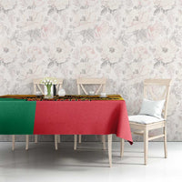 Personalised Benin Leopard Tablecloth Stay True - Stay Wild