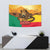 Personalised Benin Leopard Tapestry Stay True - Stay Wild