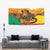 Personalised Benin Leopard Tapestry Stay True - Stay Wild