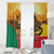 Personalised Benin Leopard Window Curtain Stay True - Stay Wild