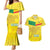 Custom Benin Football Couples Matching Mermaid Dress and Hawaiian Shirt Go Cheetahs