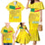 Custom Benin Football Family Matching Mermaid Dress and Hawaiian Shirt Go Cheetahs