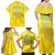 Custom Benin Football Family Matching Off Shoulder Maxi Dress and Hawaiian Shirt Go Cheetahs