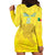 Custom Benin Football Hoodie Dress Go Cheetahs