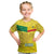 Custom Benin Football Kid T Shirt Go Cheetahs