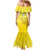 Custom Benin Football Mermaid Dress Go Cheetahs