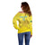 Custom Benin Football Off Shoulder Sweater Go Cheetahs