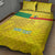 Custom Benin Football Quilt Bed Set Go Cheetahs