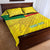 Custom Benin Football Quilt Bed Set Go Cheetahs