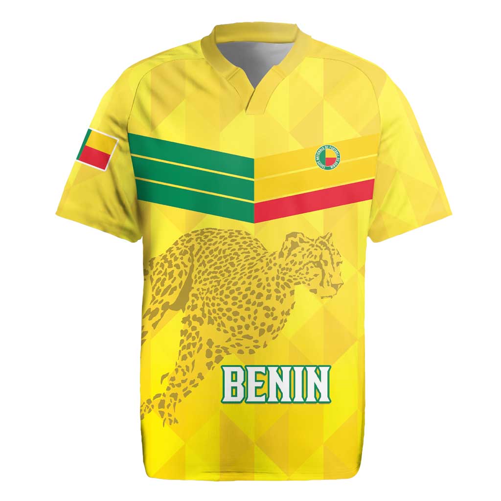 Custom Benin Football Rugby Jersey Go Cheetahs