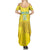 Custom Benin Football Summer Maxi Dress Go Cheetahs