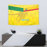 Custom Benin Football Tapestry Go Cheetahs