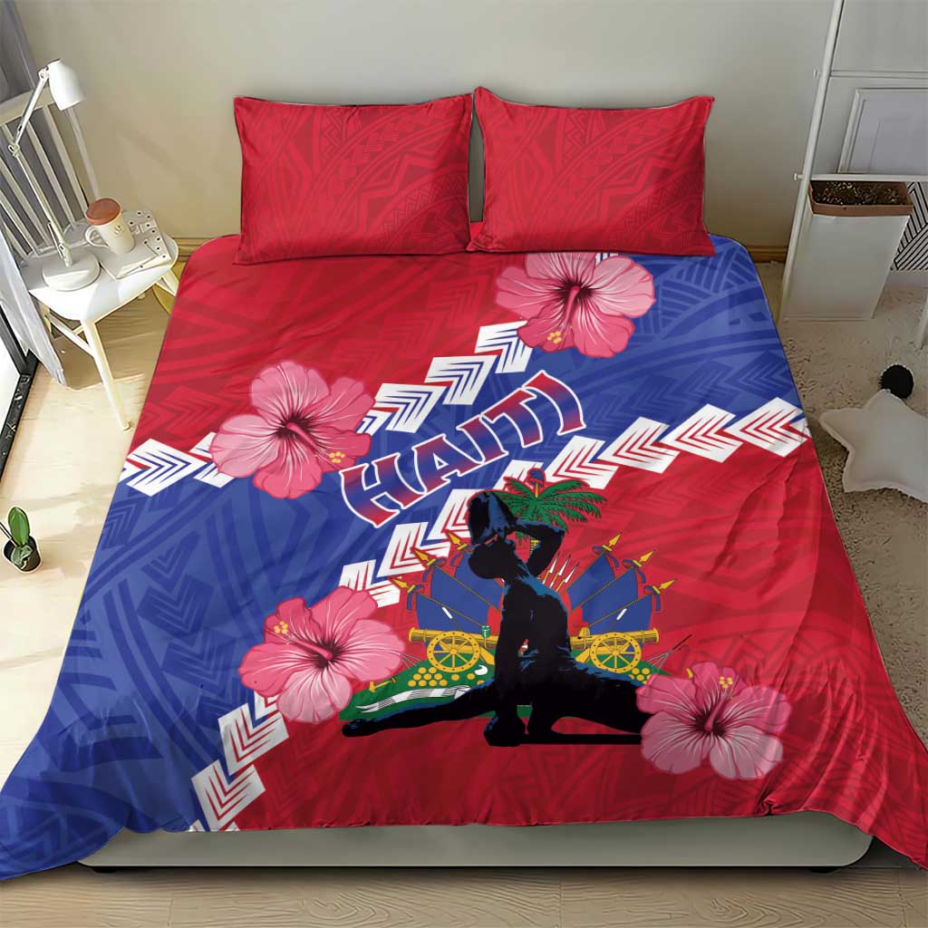 Haiti Bedding Set Neg Maron Polynesian