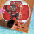 Canada Ice Hockey Beach Blanket Beaver Mascot With Champions Trophy