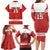 Custom Canada Ice Hockey Family Matching Long Sleeve Bodycon Dress and Hawaiian Shirt Beaver Mascot With Champions Trophy