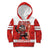 Custom Canada Ice Hockey Kid Hoodie Beaver Mascot With Champions Trophy