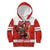 Custom Canada Ice Hockey Kid Hoodie Beaver Mascot With Champions Trophy