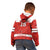 Custom Canada Ice Hockey Kid Hoodie Beaver Mascot With Champions Trophy