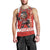 Custom Canada Ice Hockey Men Tank Top Beaver Mascot With Champions Trophy