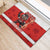 Canada Ice Hockey Rubber Doormat Beaver Mascot With Champions Trophy