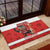 Canada Ice Hockey Rubber Doormat Beaver Mascot With Champions Trophy