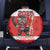 Canada Ice Hockey Spare Tire Cover Beaver Mascot With Champions Trophy