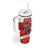 Custom Canada Ice Hockey Tumbler With Handle Beaver Mascot With Champions Trophy