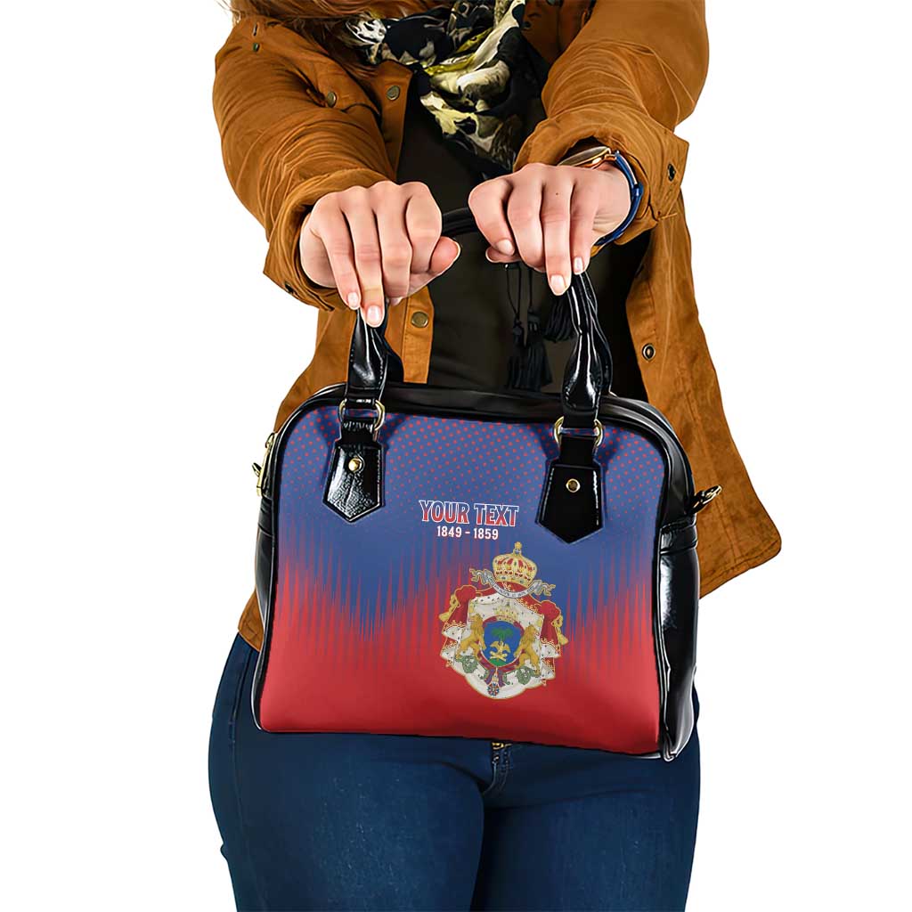 Personalized Second Empire of Haiti 1849-1859 Shoulder Handbag Imperial Coat Of Arms Flag Style