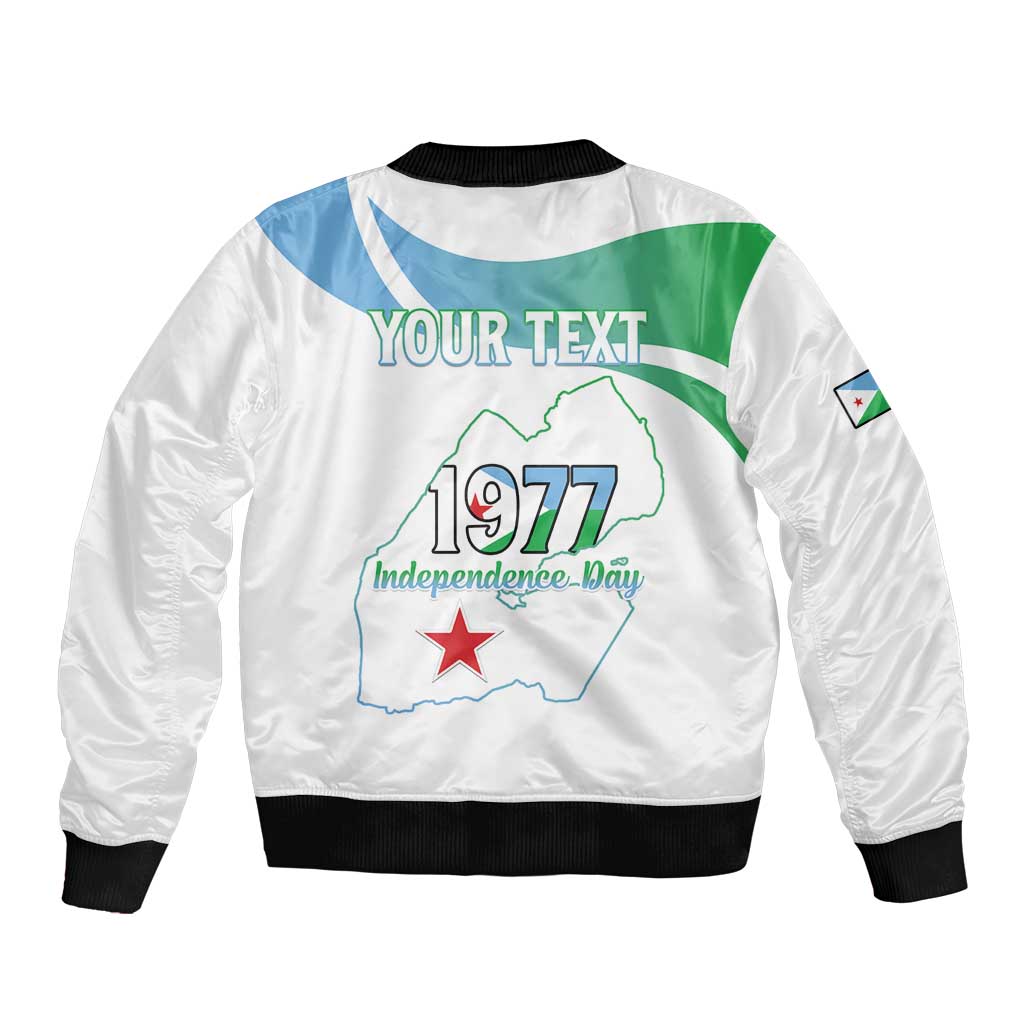Personalized Djibouti Independence Day Bomber Jacket Midnimo Sinnaan Nabad