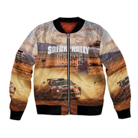 Personalized Kenya Rally Bomber Jacket Road To Champions
