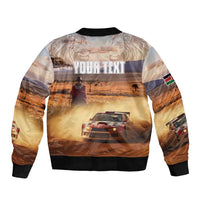 Personalized Kenya Rally Bomber Jacket Road To Champions
