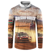 Personalized Kenya Rally Button Sweatshirt Road To Champions