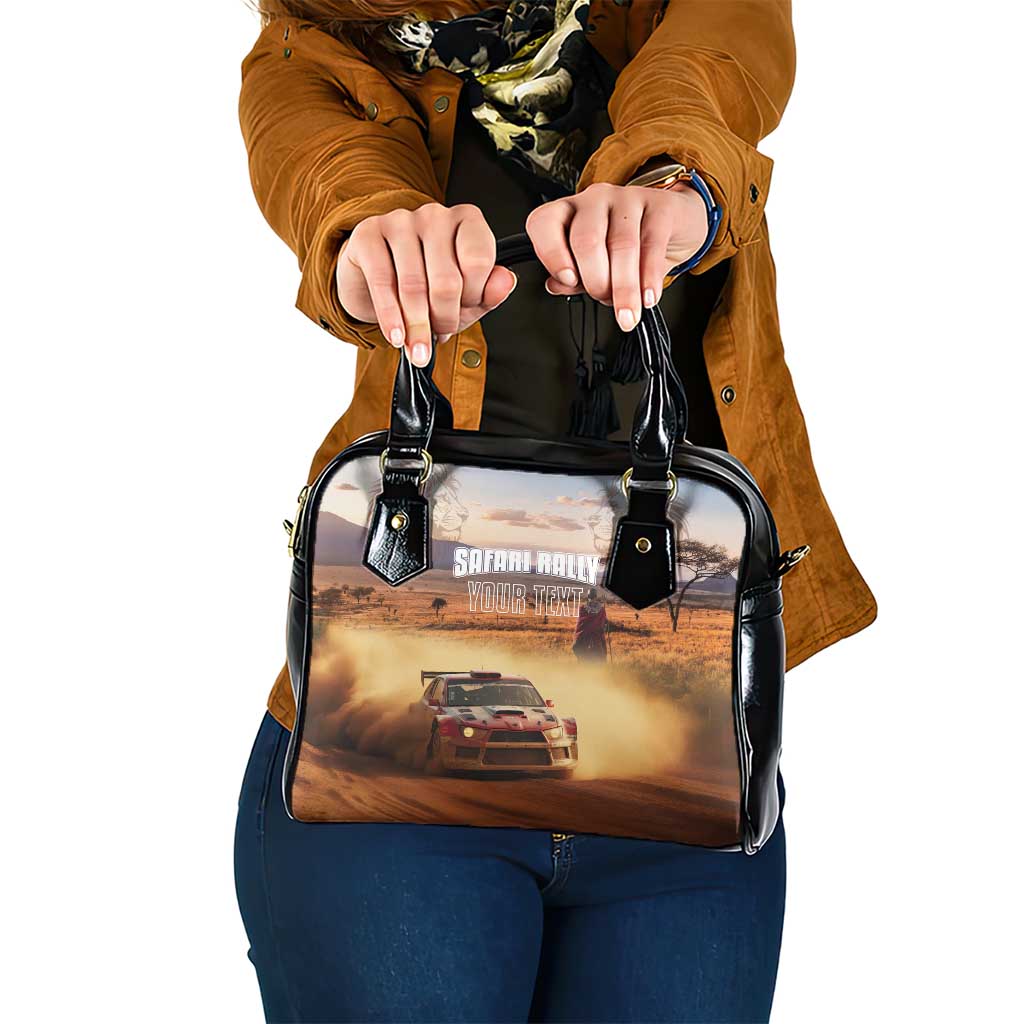 Personalized Kenya Rally Shoulder Handbag Road To Champions