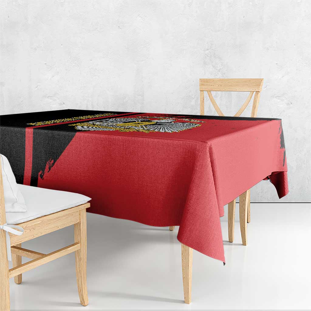 Personalized South Sudan Tablecloth Coat Of Arms - Sporty Style