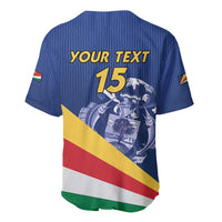 Custom Seychelles Beach Soccer 2025 Baseball Jersey Flag Style