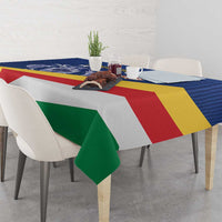 Custom Seychelles Beach Soccer 2025 Tablecloth Flag Style