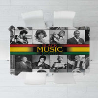 African-American Black Music Month Tablecloth Legends Tribute