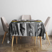 African-American Black Music Month Tablecloth Legends Tribute