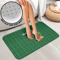 Malawi Football Bathroom Set Come On Flames - Green - Wonder Print Shop