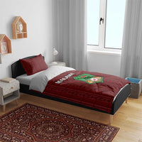 Malawi Football Bedding Set Come On Flames - Red - Wonder Print Shop