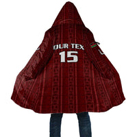 Custom Malawi Football Cloak Come On Flames - Red - Wonder Print Shop
